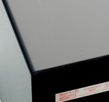 satin black finish